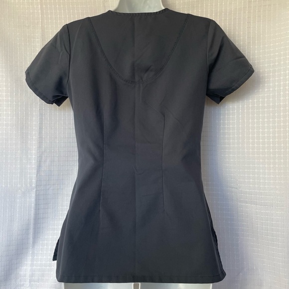 Grey’s Anatomy Active by Barco Size XXS Dark Gray 4 Pockets Slit Sides (Blemish) - Picture 2 of 6